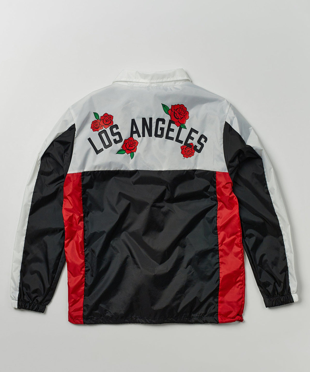 Reason Clothing Quality Los Angeles Coaches Jacket - Black