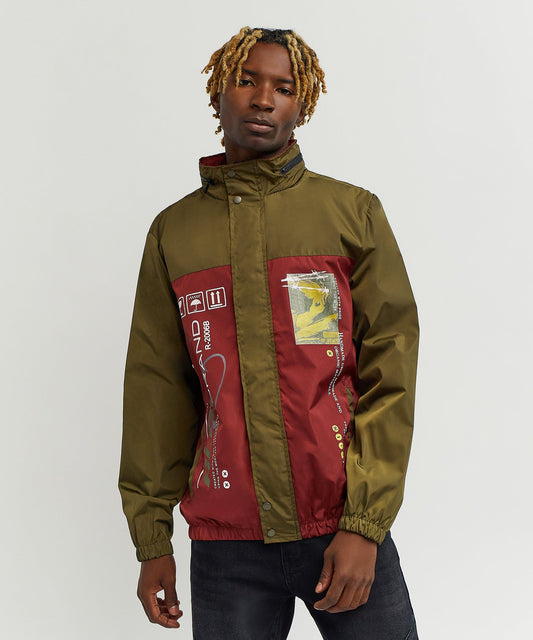Reason Clothing Exclusive Flame Nylon Jacket
