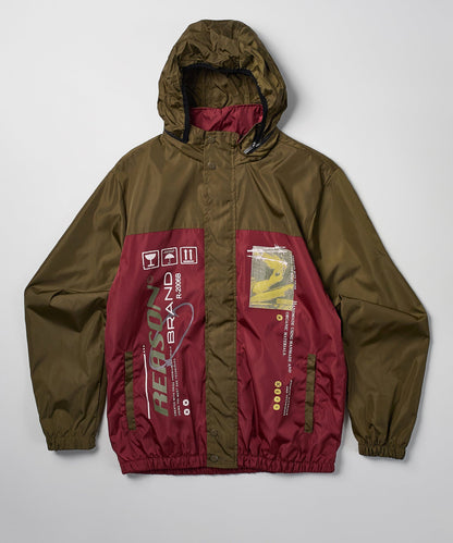 Reason Clothing Exclusive Flame Nylon Jacket