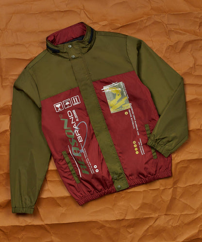 Reason Clothing Exclusive Flame Nylon Jacket