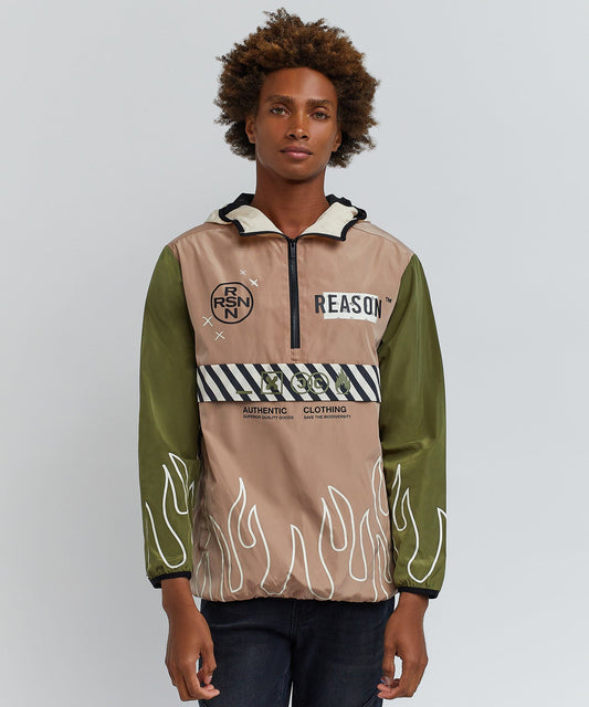 Reason Clothing Popular Built To Last Pullover Jacket