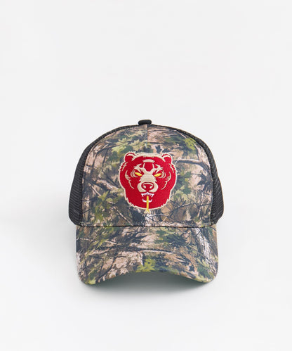 Reason Clothing Best Price Mishka Camo Death Adder Cap - Olive Green