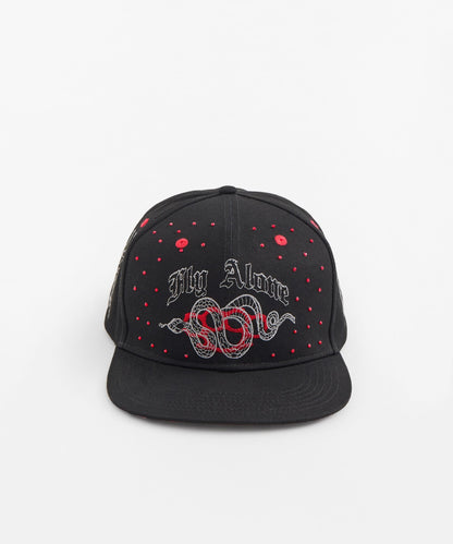 Reason Clothing Essential Fly Alone Embroidered Graphic Hat