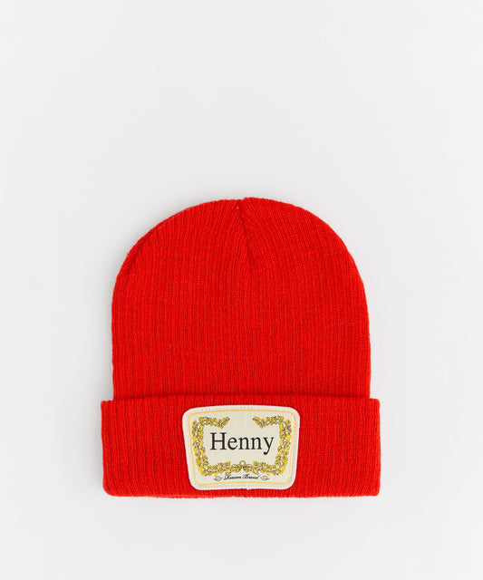 Reason Clothing Essential Henny Beanie - Red