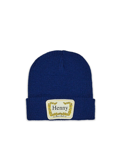 Reason Clothing New Henny Beanie - Navy