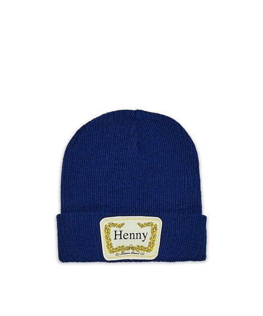 Reason Clothing New Henny Beanie - Navy