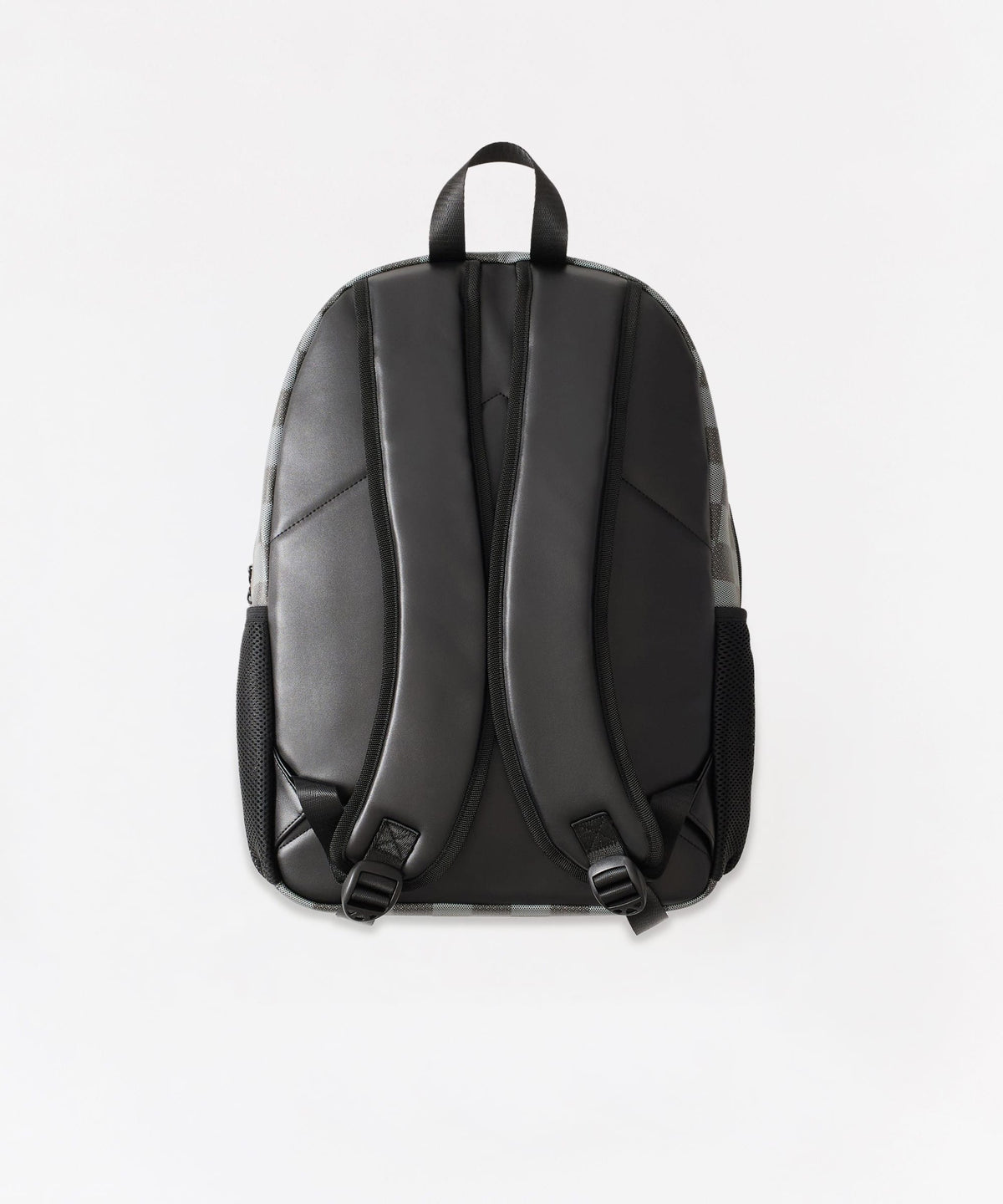 Reason Clothing Hot Sale Face Patterned Graphic PU Backpack - Black