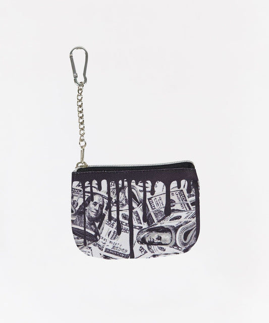Reason Clothing Popular Bands Dollar Print Coin Pouch