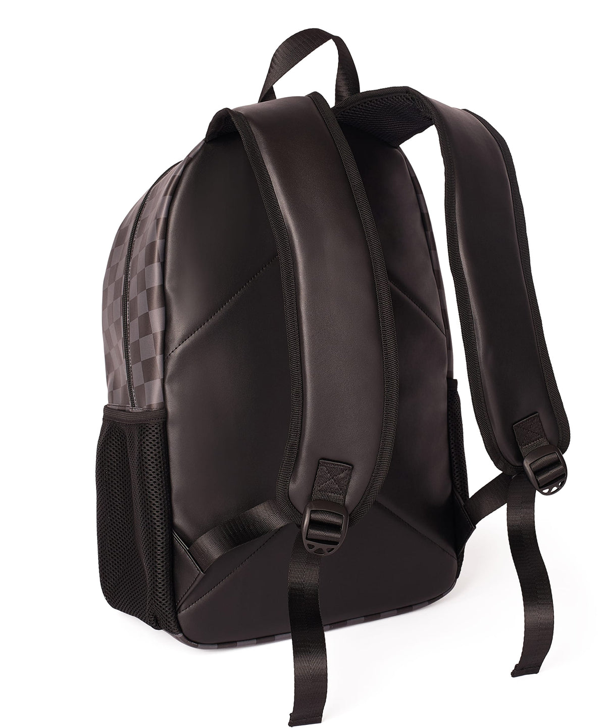 Reason Clothing Signature Checker Face Backpack PU - Black