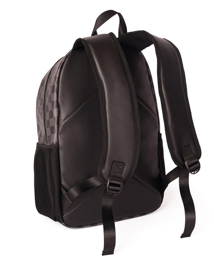 Reason Clothing Signature Checker Face Backpack PU - Black