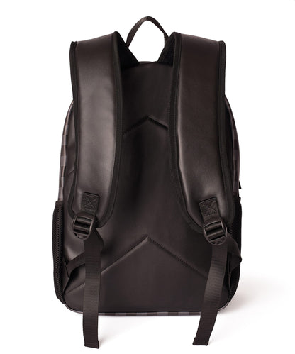 Reason Clothing Signature Checker Face Backpack PU - Black