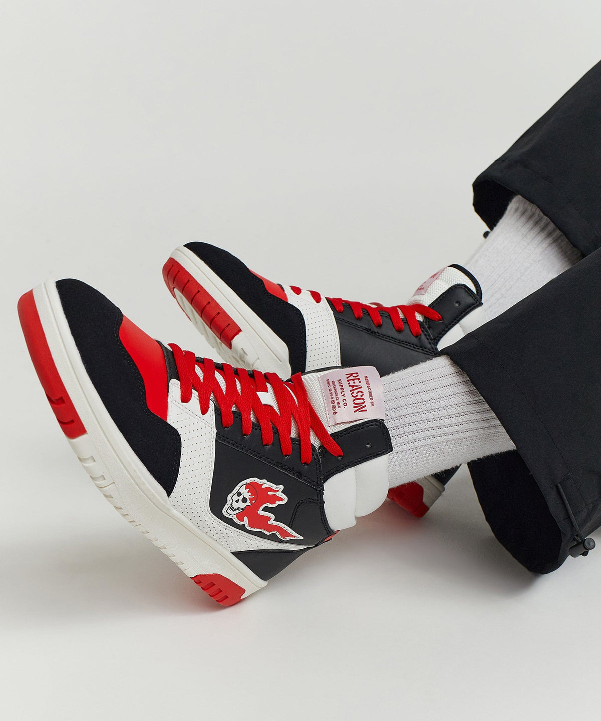 Reason Clothing Discount Stomper High Top Sneakers