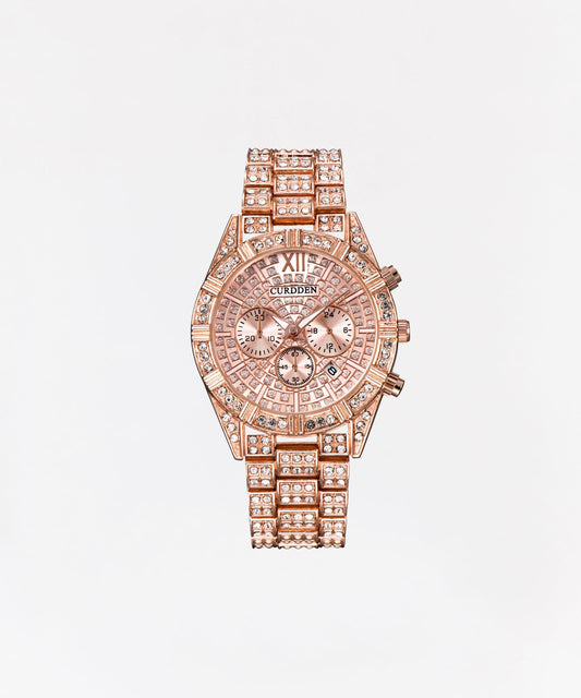 Reason Clothing Essential Santorini Rose Diamond Watch