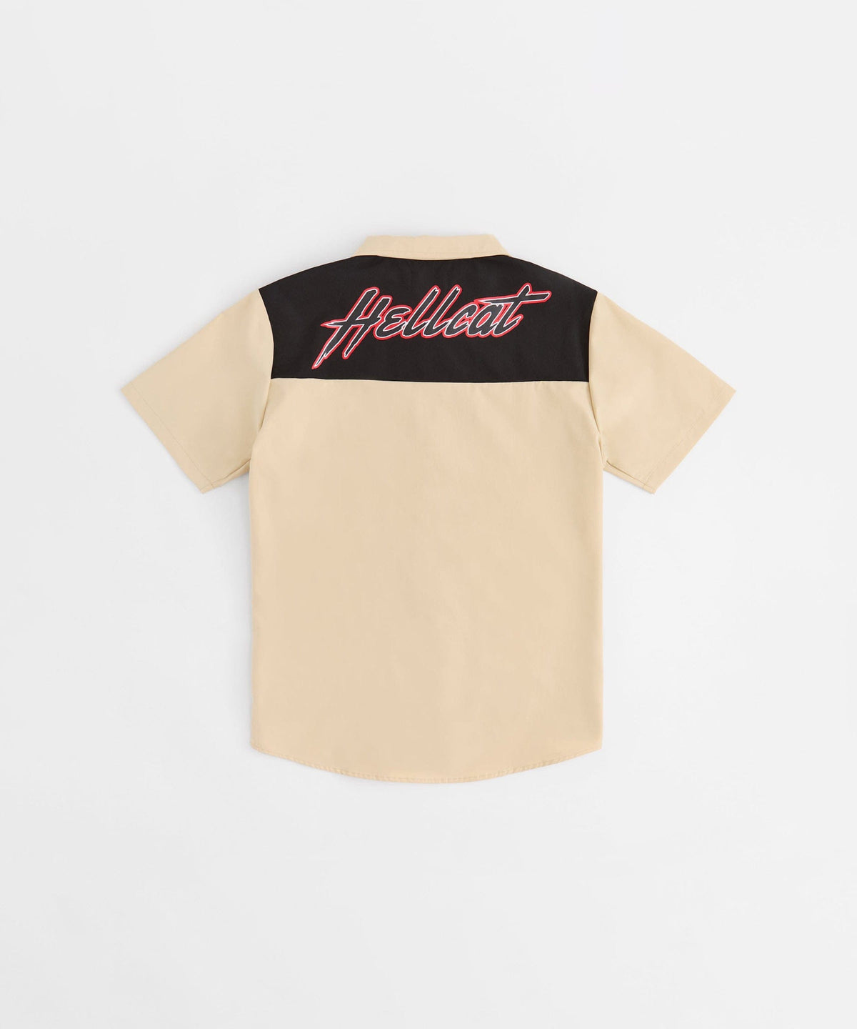 Reason Clothing Value Dodge Hellcat Mechanics Button Down Shirt - Khaki