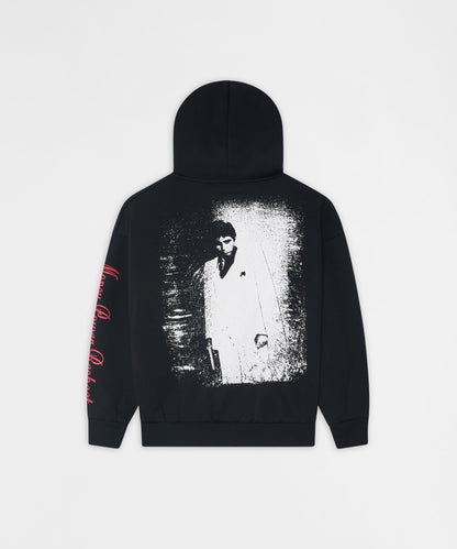 Reason Clothing Best Price Scarface MPR Full ZIP Hoodie - Black