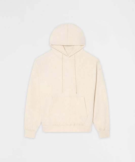 Reason Clothing Featured Essential Pull Over Boxy Fit Hoodie - Cream