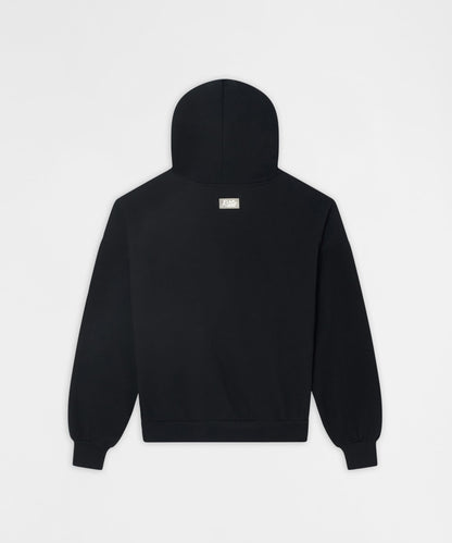 Reason Clothing Value Essential Pull Over Boxy Fit Hoodie - Black