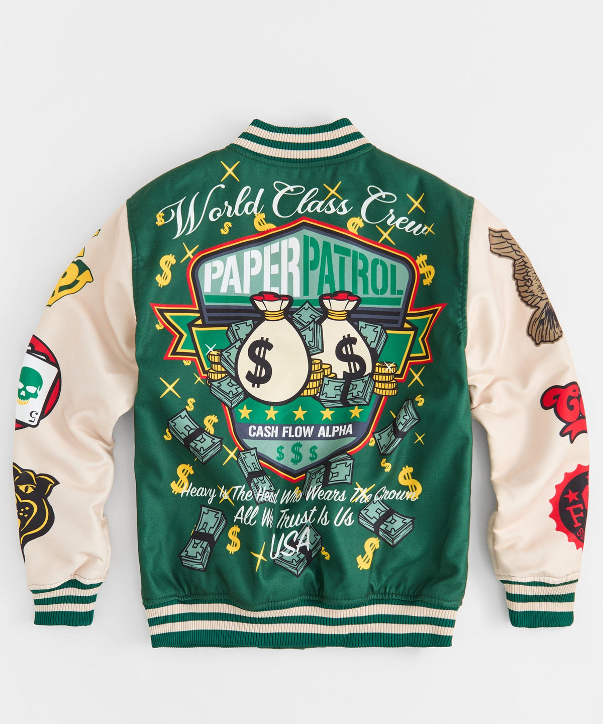 Reason Clothing Everyday Cash Flow Varsity Jacket