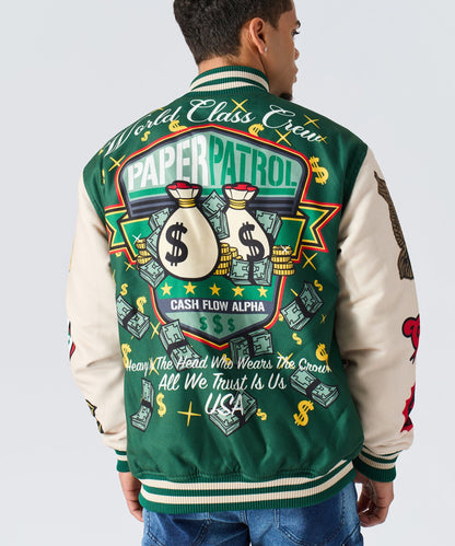 Reason Clothing Everyday Cash Flow Varsity Jacket