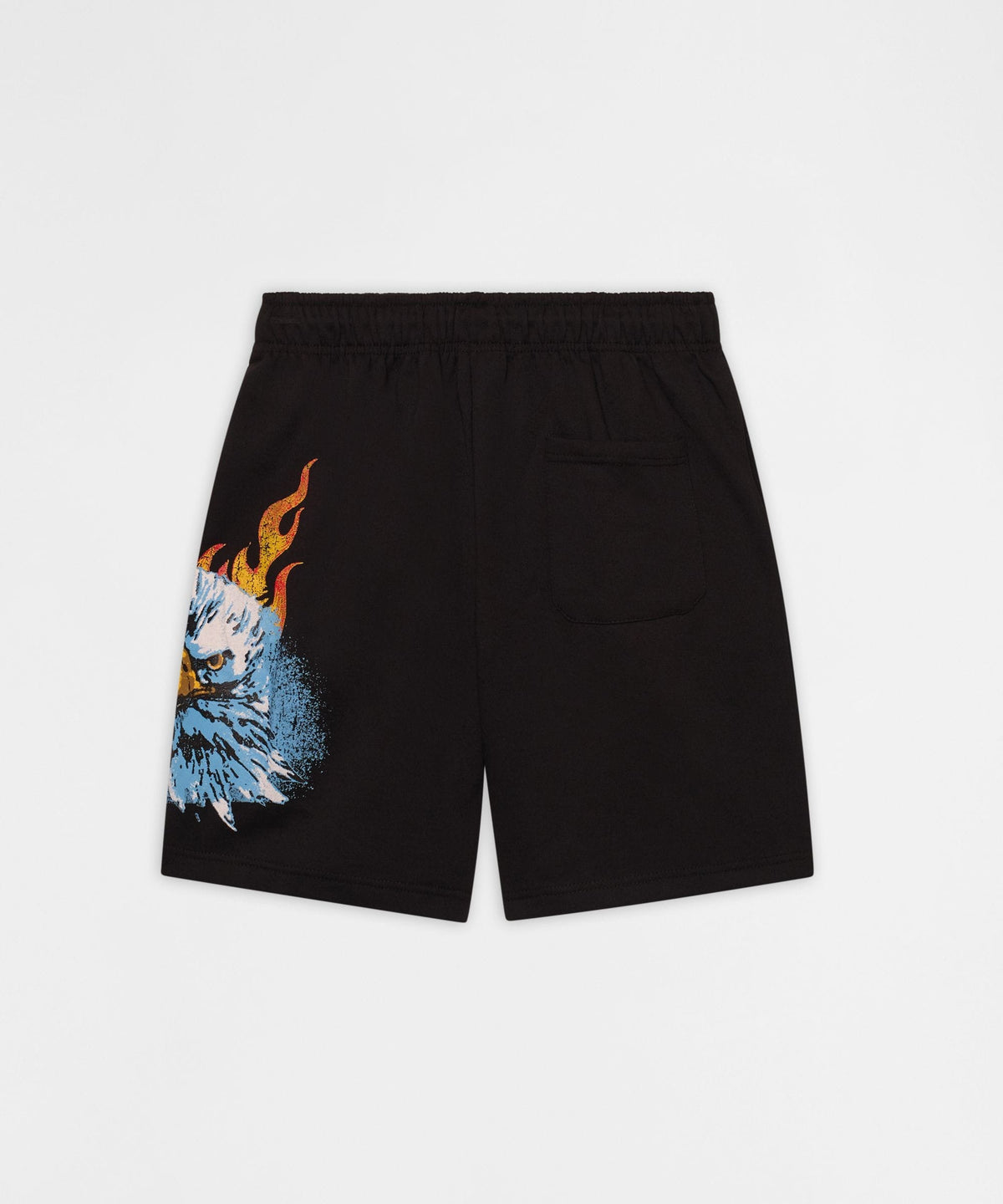 Reason Clothing Best Price First Class Embroidered Fleece Short - Black