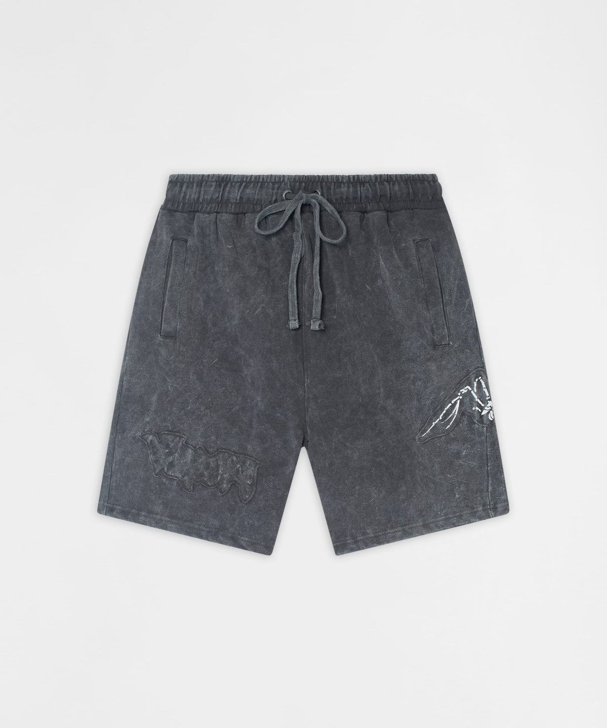 Reason Clothing Recommended Toxic Spiderwebs Short - Charcoal