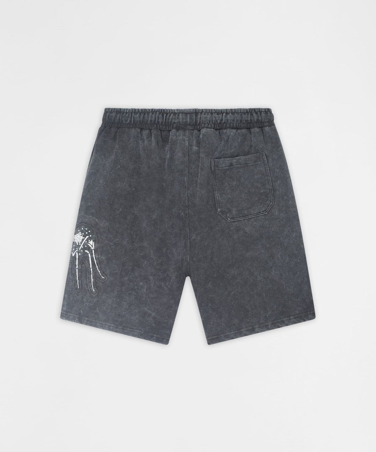 Reason Clothing Recommended Toxic Spiderwebs Short - Charcoal