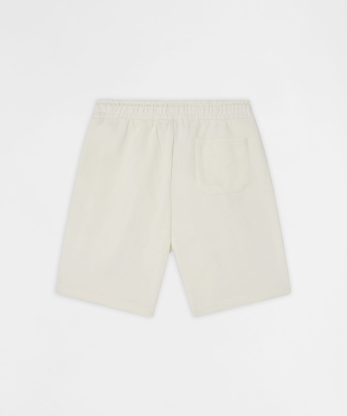 Reason Clothing Hot Sale Crosses Embroidered Fleece Short - Cream