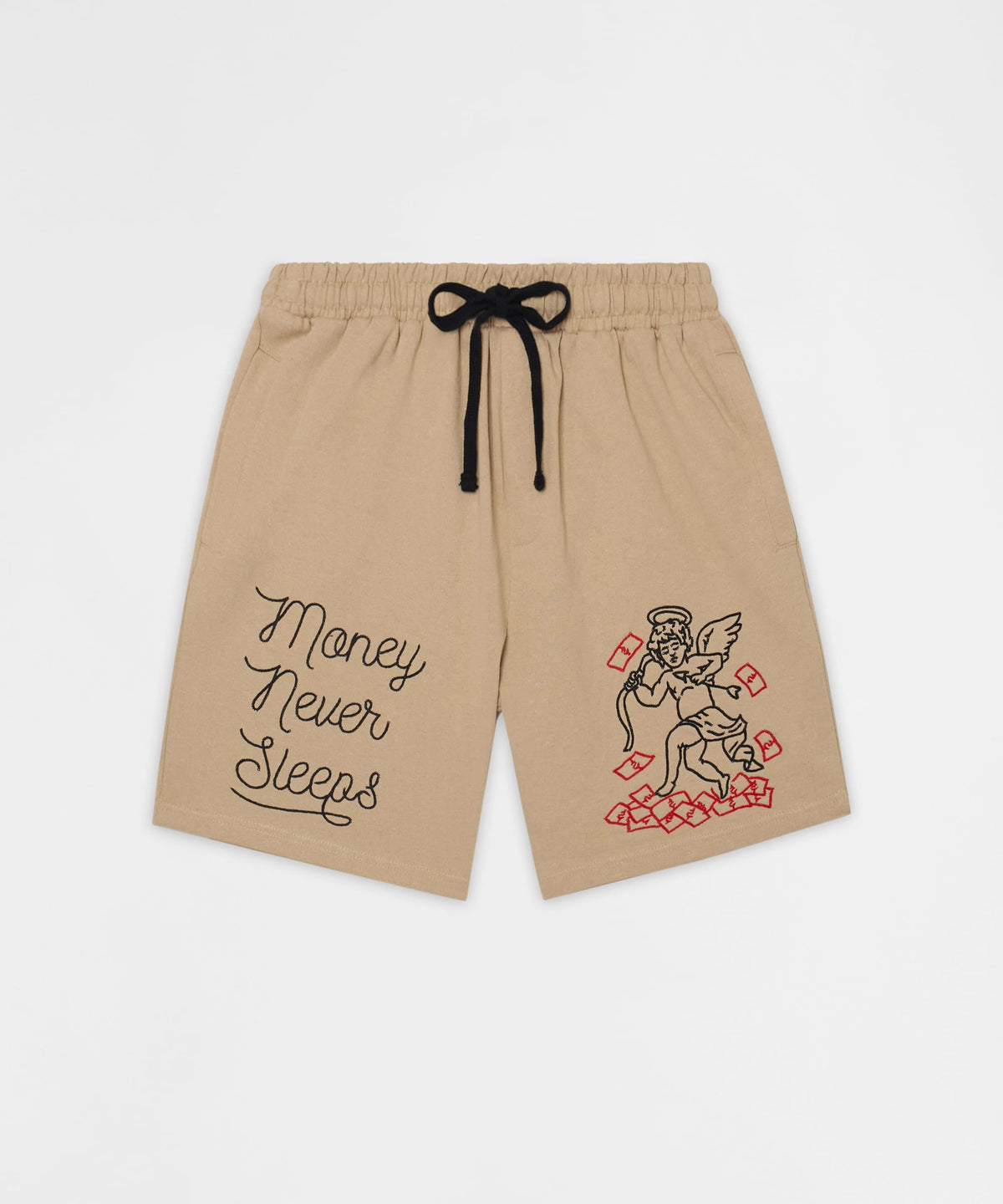 Reason Clothing Special Offer Paper Chaser Embroidered Short