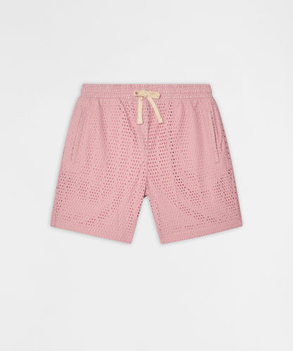 Reason Clothing Sale Riviera Knit Shorts - Pink
