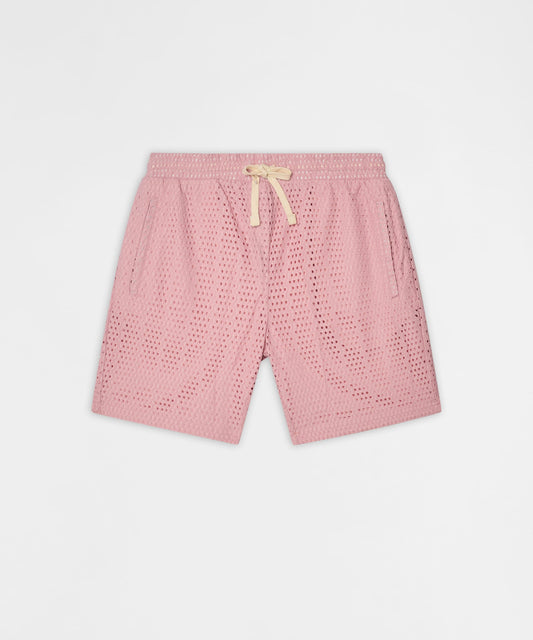 Reason Clothing Sale Riviera Knit Shorts - Pink