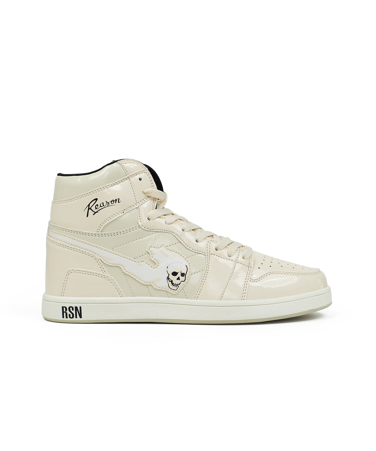 Reason Clothing Deals Flaming Skull Sneakers