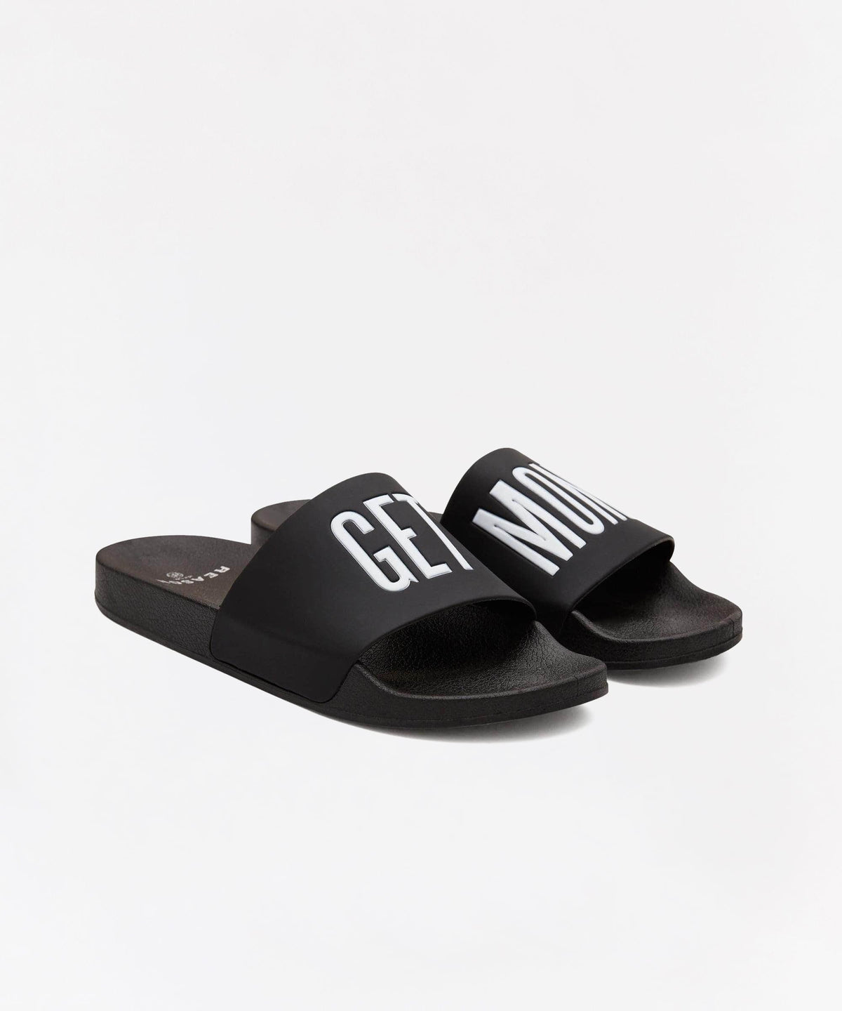 Reason Clothing Classic Get Money Black And White Logo Slides
