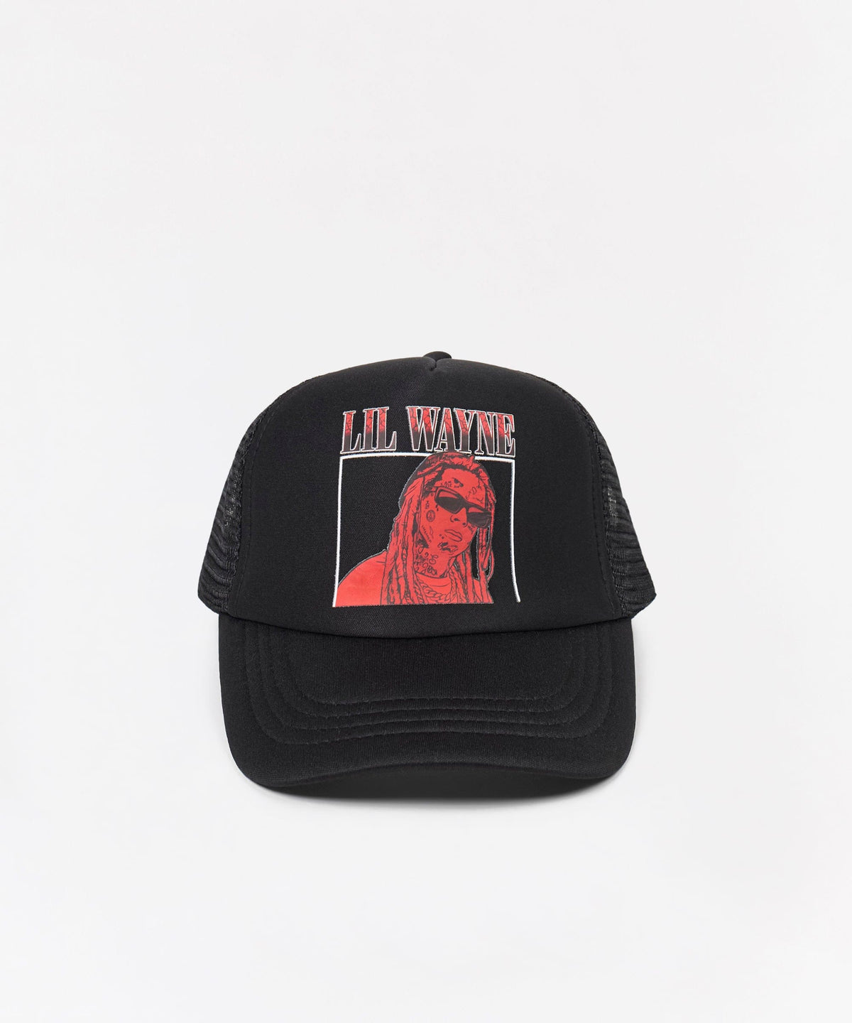 Reason Clothing Value Lil Wayne Trucker Graphic Hat - Black