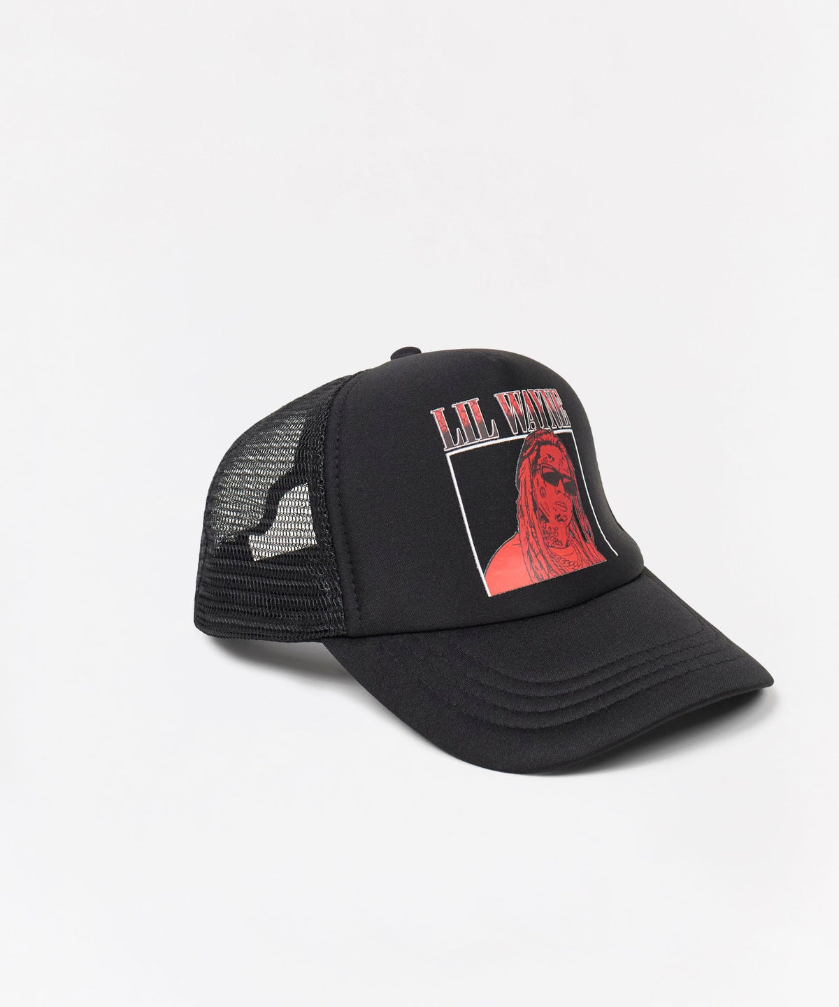 Reason Clothing Value Lil Wayne Trucker Graphic Hat - Black