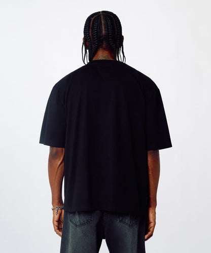 Reason Clothing Trusted Scarface Split Graphic Tee - Black
