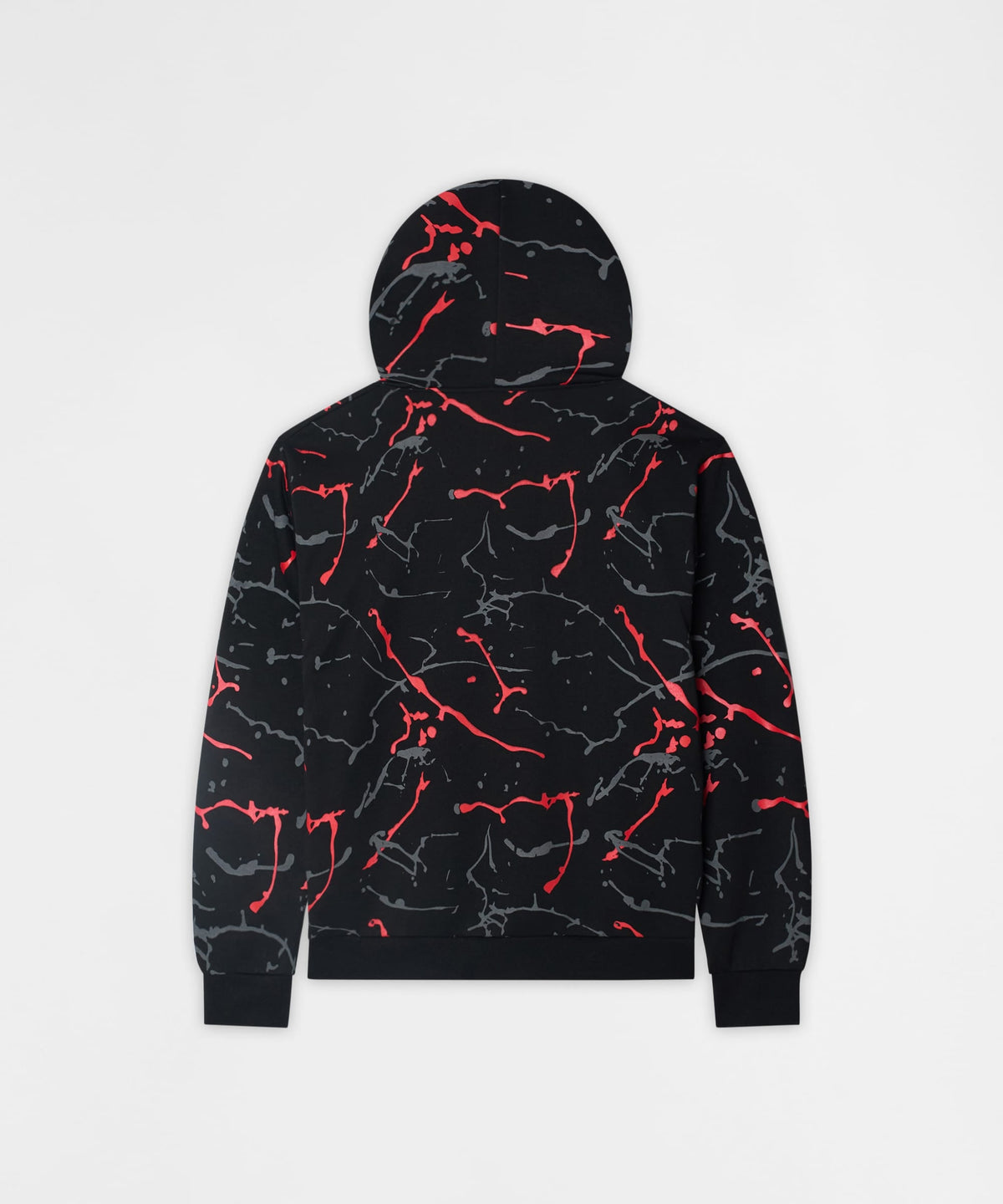 Reason Clothing Everyday Lord Forgive Me Chenille Hoodie - Black