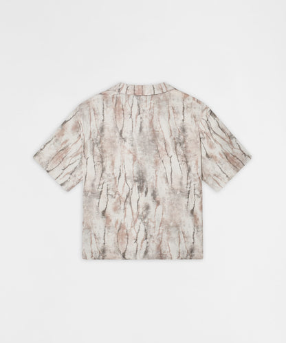Reason Clothing Recommended Textured Marble Button Down Shirt