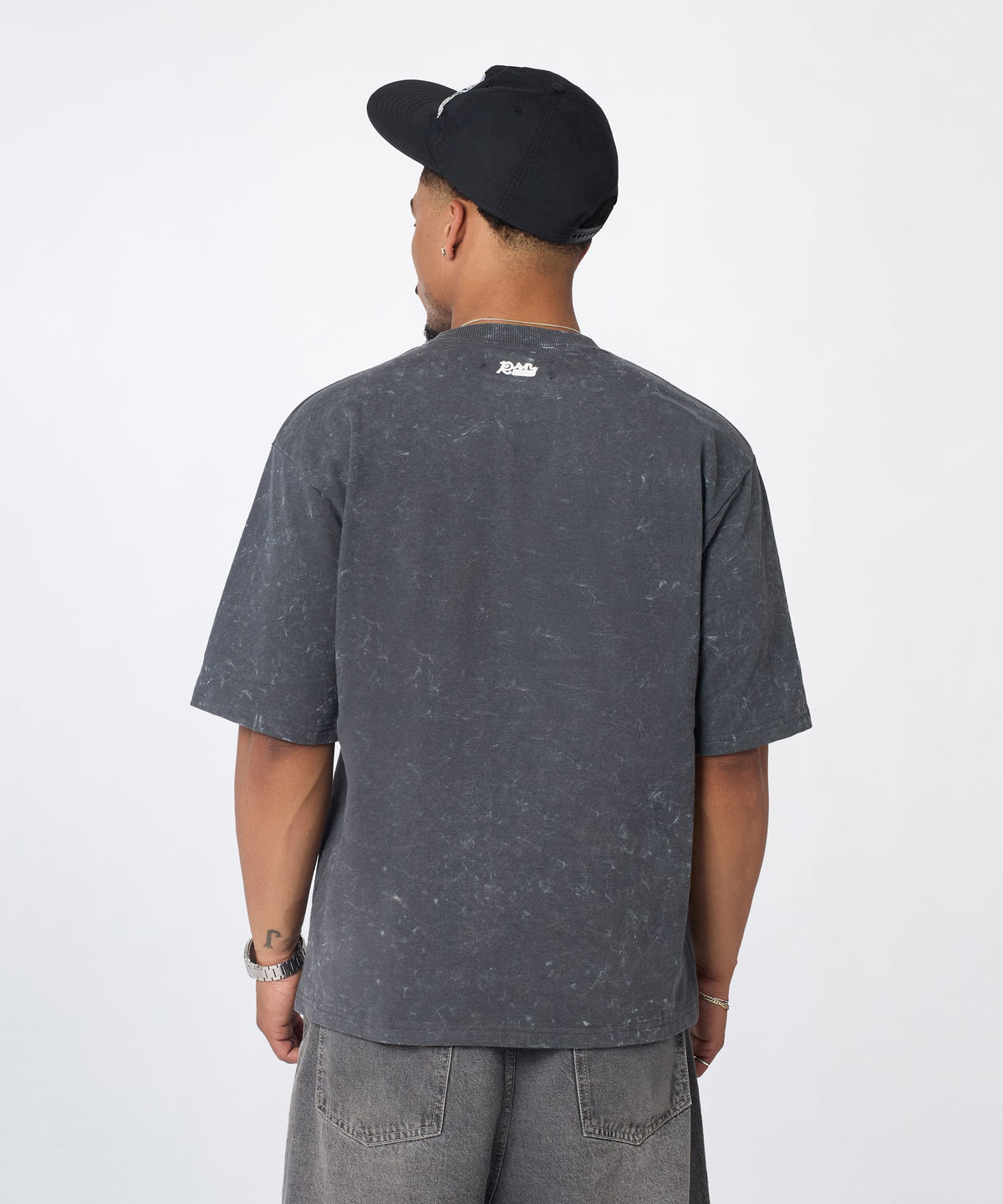 Reason Clothing Special Offer Classic Short Sleeve Tee - Charcoal