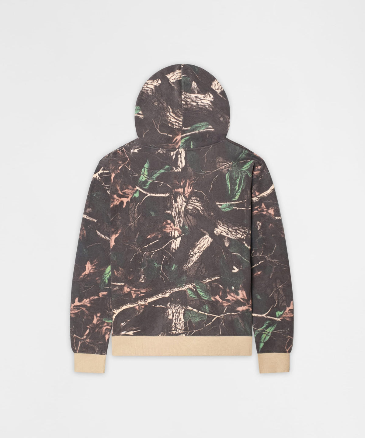 Reason Clothing Popular Recon Patch Camo Zip Hoodie