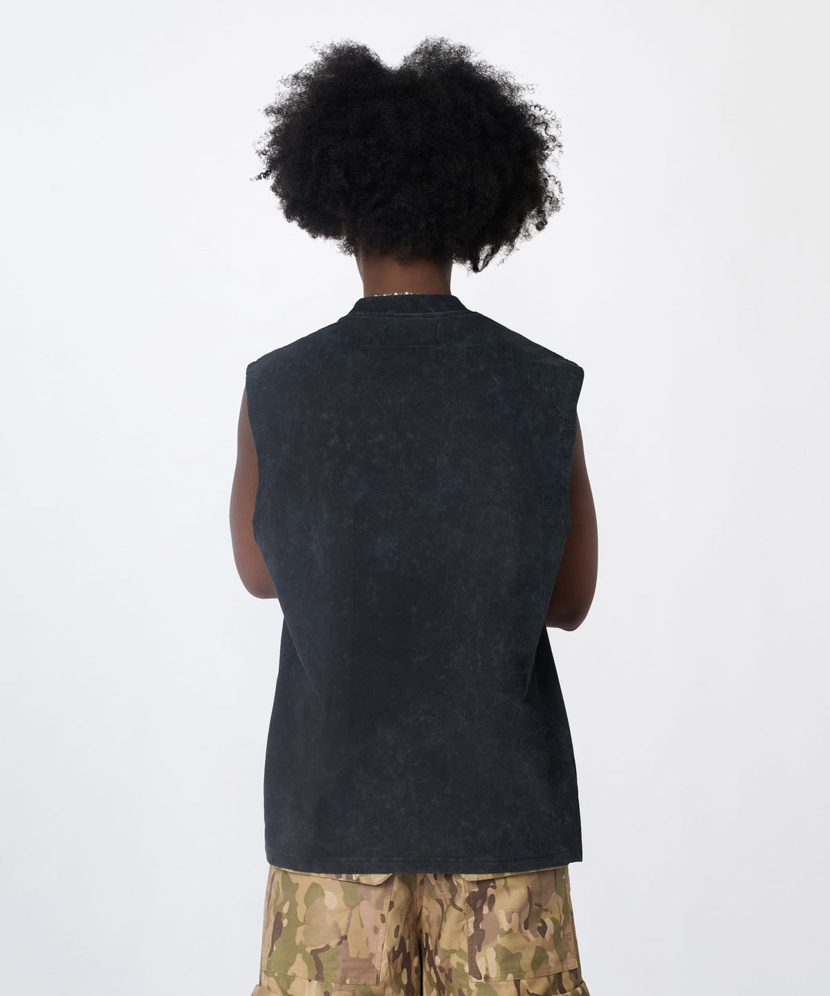 Reason Clothing Best Seller Paradise Muscle Tee - Black