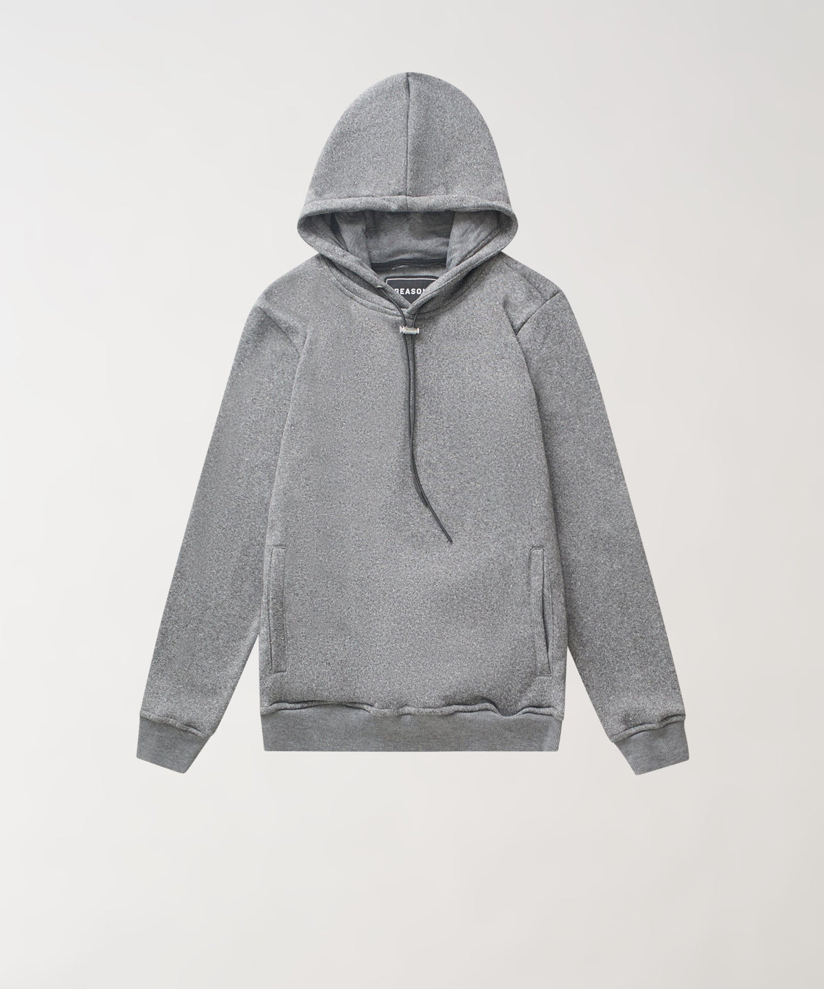 Reason Clothing Popular Wooster Women's Long Sleeve Hoodie - Grey