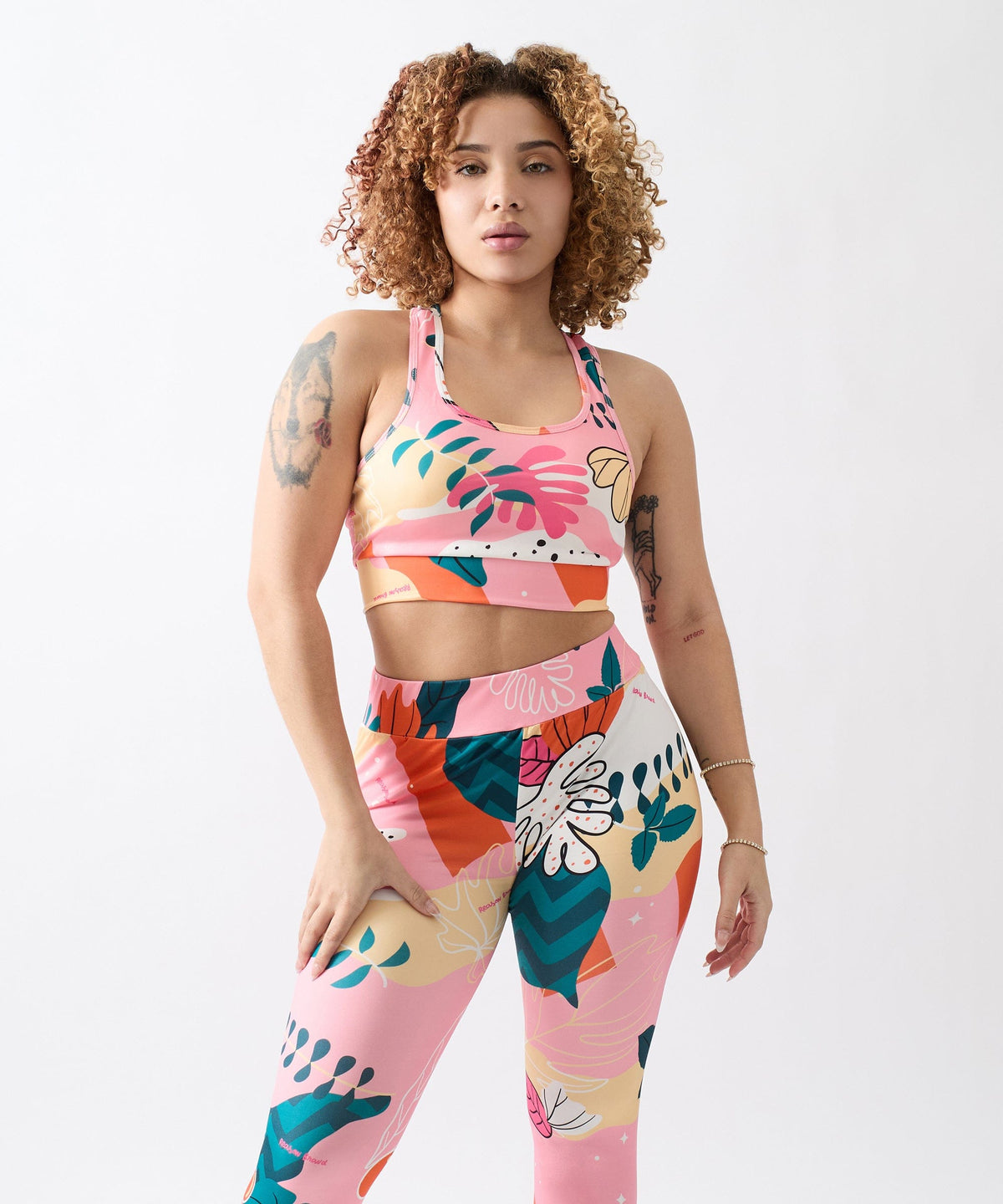Reason Clothing Best Price Wild Women's Sports Bra - Multicolor