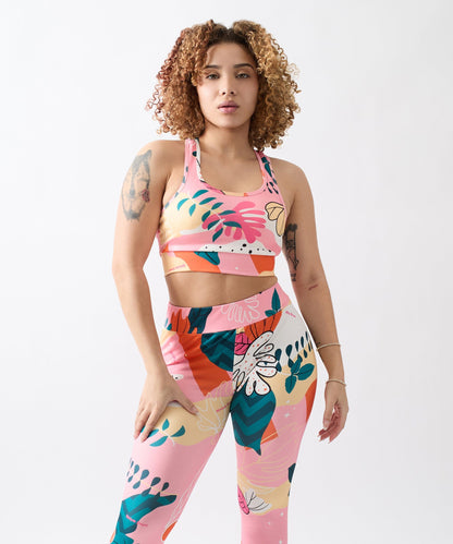 Reason Clothing Best Price Wild Women's Sports Bra - Multicolor