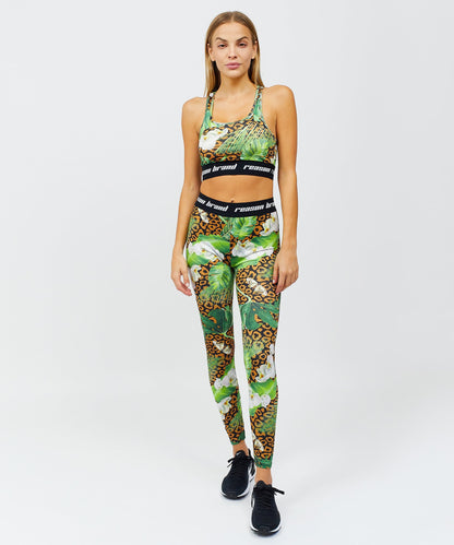 Reason Clothing Everyday Jungle Hunt Women's Sports Bra - Multicolor