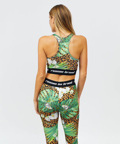 Reason Clothing Everyday Jungle Hunt Women's Sports Bra - Multicolor
