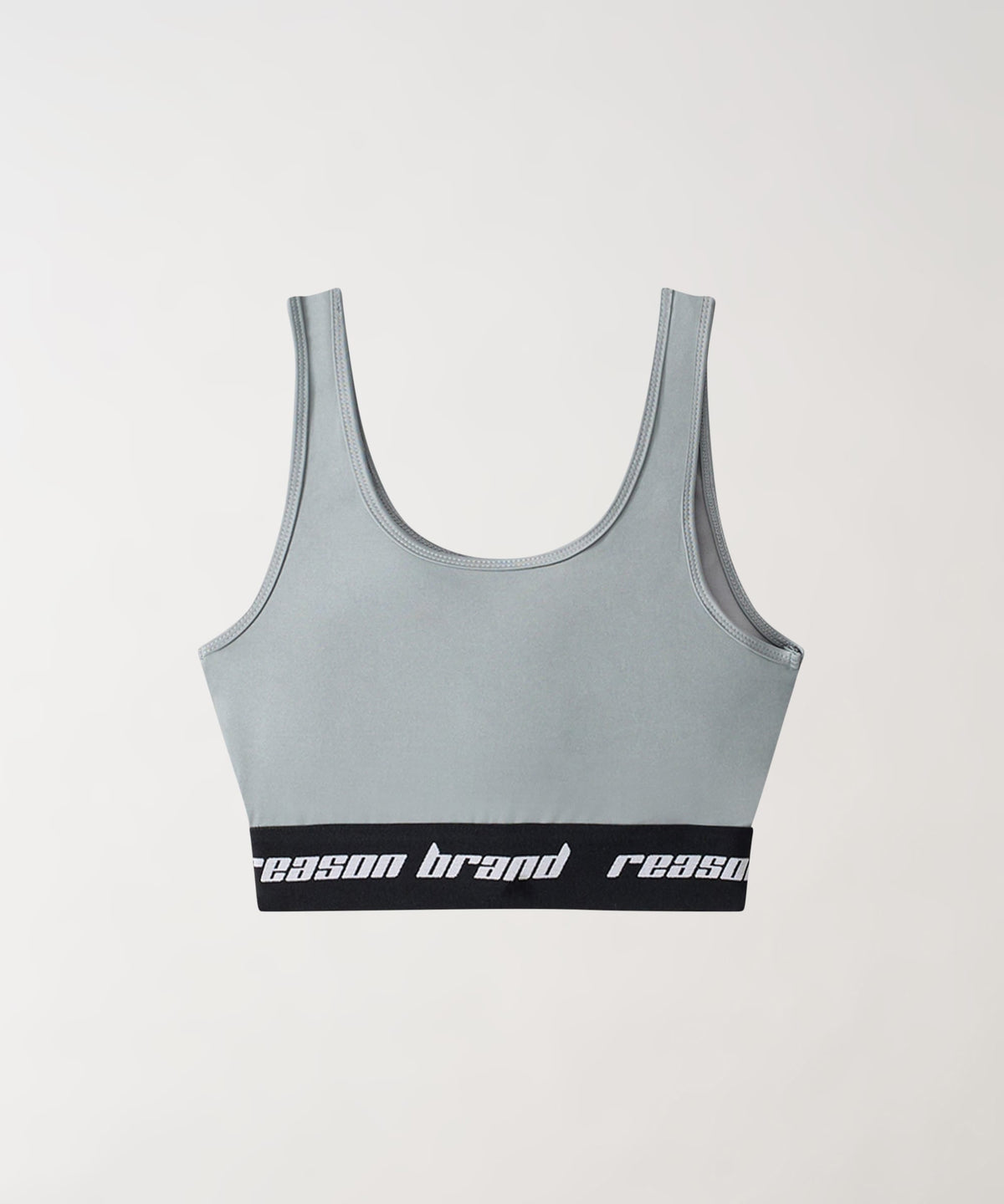 Reason Clothing Popular Cara Women's Sports Bra - Grey