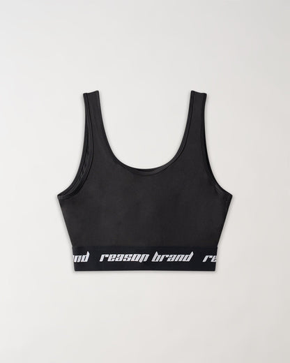 Reason Clothing Exclusive Cara Women's Sports Bra - Black