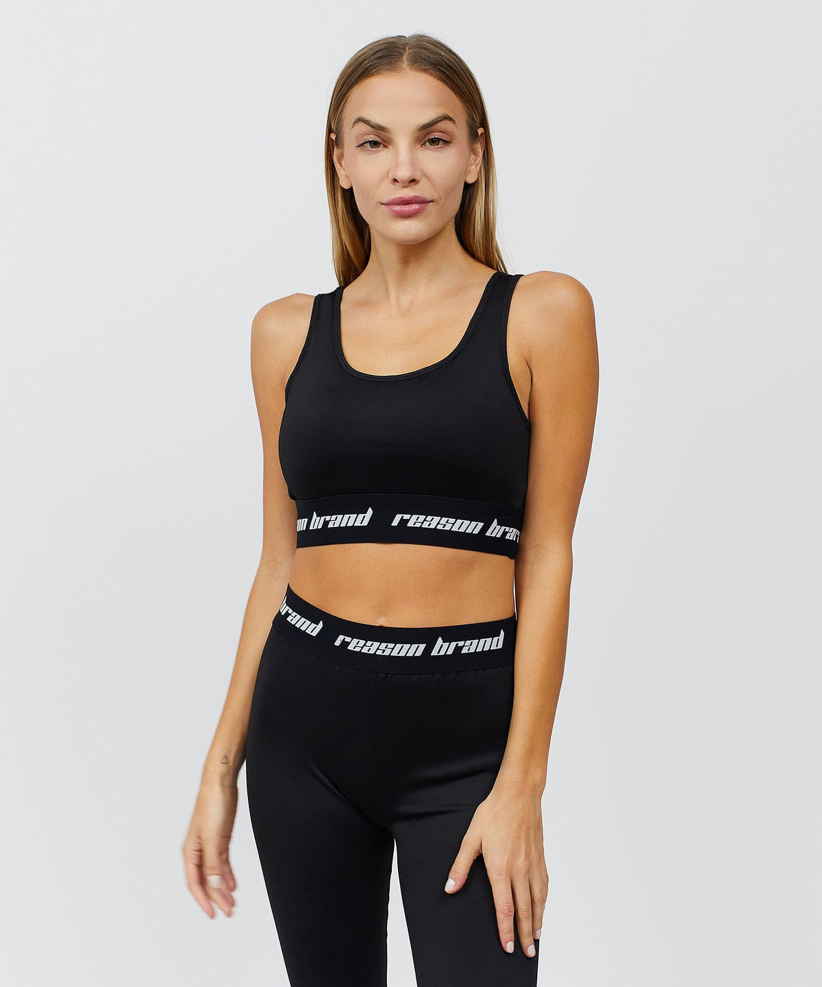 Reason Clothing Exclusive Cara Women's Sports Bra - Black