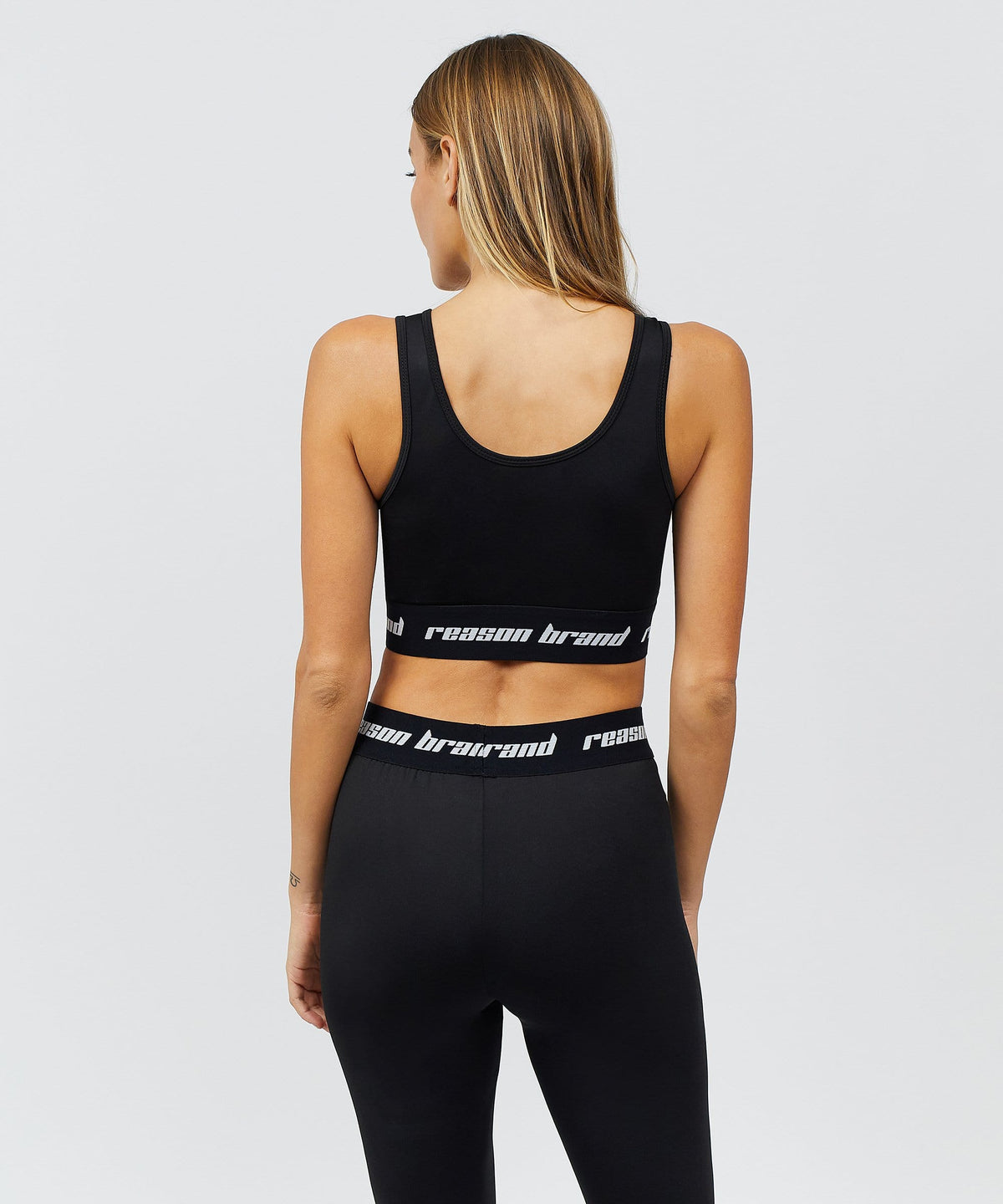 Reason Clothing Exclusive Cara Women's Sports Bra - Black