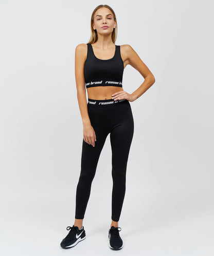 Reason Clothing Exclusive Cara Women's Sports Bra - Black